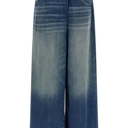 R13 Blue Cotton Jeans Denim