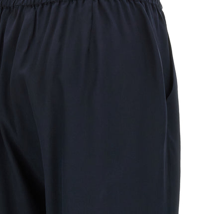 P.A.R.O.S.H. Blue Silk Casual Pants