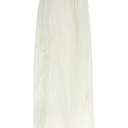 P.A.R.O.S.H. White Polyamide Casual Pants