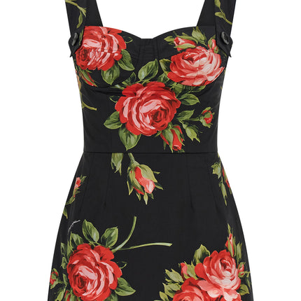 Dolce & Gabbana Black Cotton Tank Tops