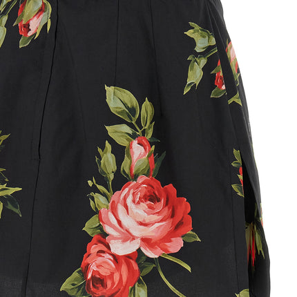 Dolce & Gabbana Black Cotton Tank Tops