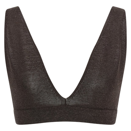 P.A.R.O.S.H. Brown Viscose Bra