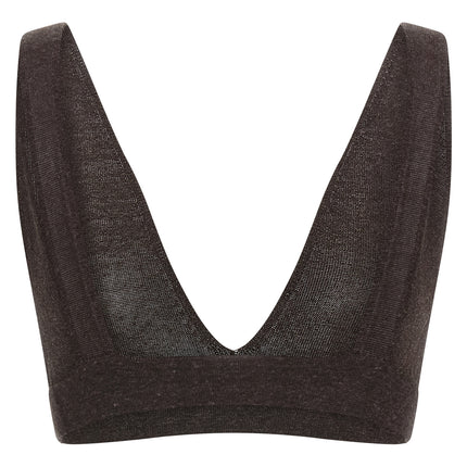 P.A.R.O.S.H. Brown Viscose Bra