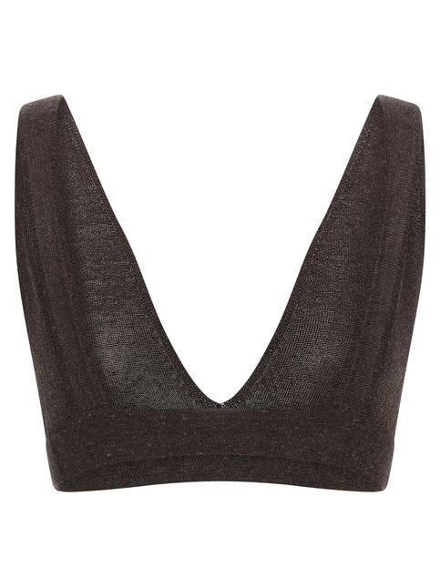 P.A.R.O.S.H. Brown Viscose Bra
