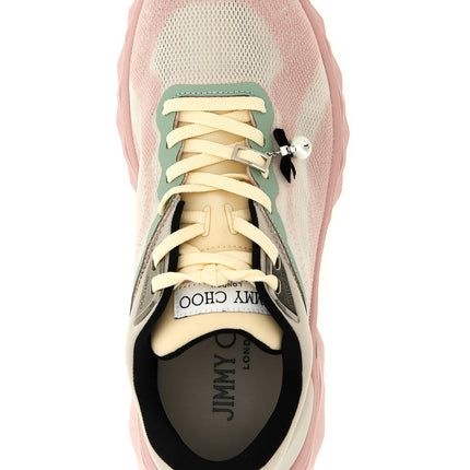 Jimmy Choo Multicolor Tencel Athletic Sneakers