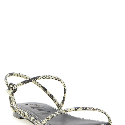Staud Bicolor Cowhide Flat Sandals