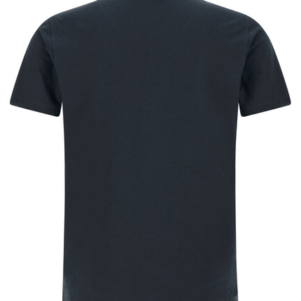 ZANONE Blue Cotton T-Shirt