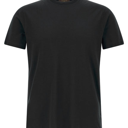 ZANONE Black Cotton T-Shirt
