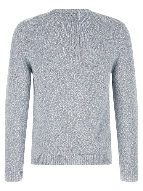 ZANONE Blue Cotton Cardigan