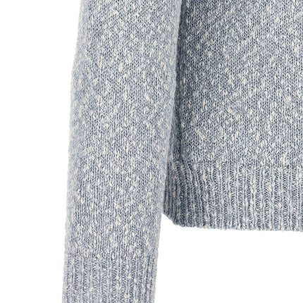 ZANONE Blue Cotton Cardigan