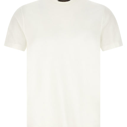 ZANONE White Cotton T-Shirt