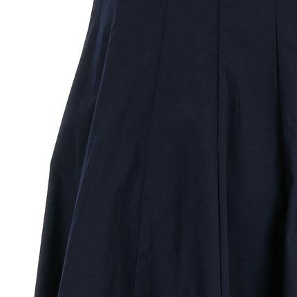 Staud Blue Cotton Midi Dress