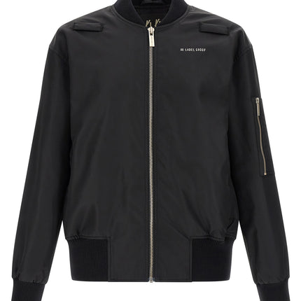 44 Label Group Black Polyamide Bomber