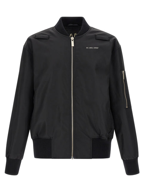 44 Label Group Black Polyamide Bomber
