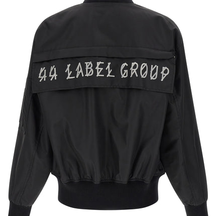 44 Label Group Black Polyamide Bomber