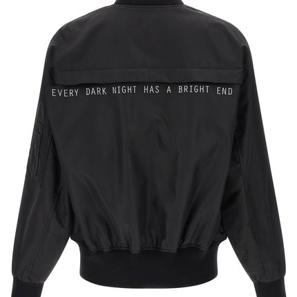 44 Label Group Black Polyamide Bomber
