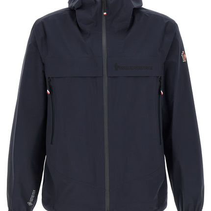 Moncler Grenoble Blue Polyamide Shell Jacket