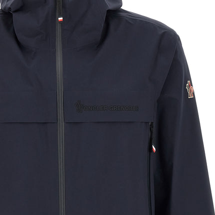 Moncler Grenoble Blue Polyamide Shell Jacket