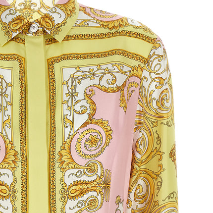 Versace Multicolor Silk Short Dress