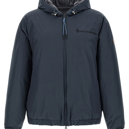 Moncler Grenoble Blue Polyamide Shell Jacket
