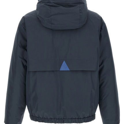 Moncler Grenoble Blue Polyamide Shell Jacket
