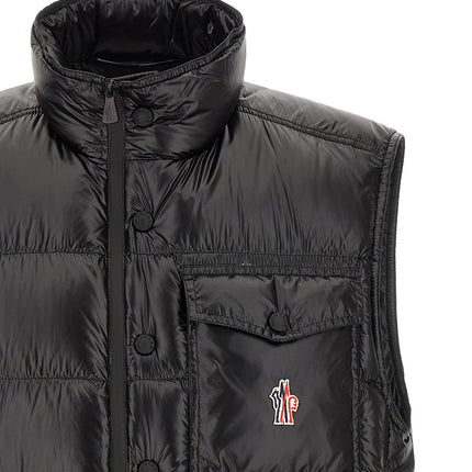 Moncler Grenoble Black Polyester Shell Jacket