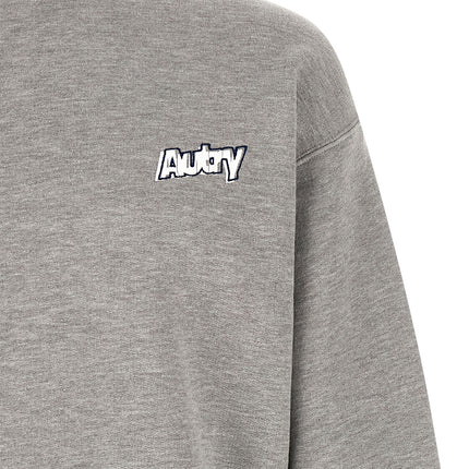 Autry Gray Cotton Sweatshirt