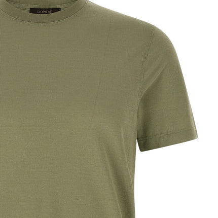 ZANONE Bicolor Cotton T-Shirt