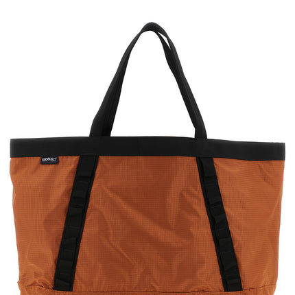 Gramicci Orange Nylon Tote Bag