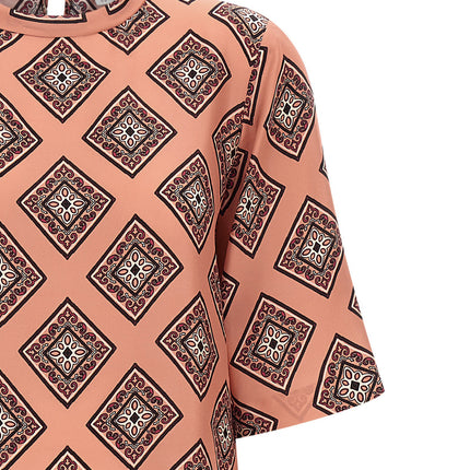 Alberto Biani Multicolor Silk Long Dress