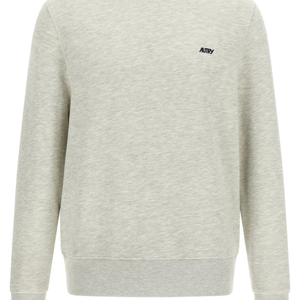 Autry Gray Cotton Sweatshirt