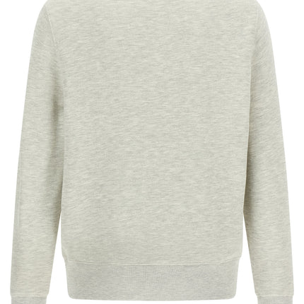 Autry Gray Cotton Sweatshirt
