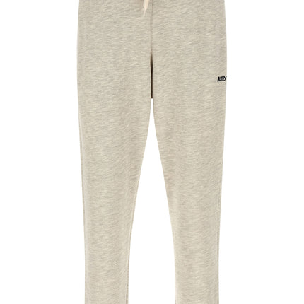 Autry Gray Cotton Joggers (Workout Pants)