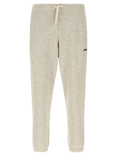 Autry Gray Cotton Joggers (Workout Pants)