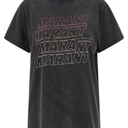 Isabel Marant Étoile Gray Cotton T-Shirt