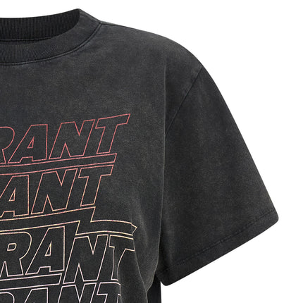Isabel Marant Étoile Gray Cotton T-Shirt