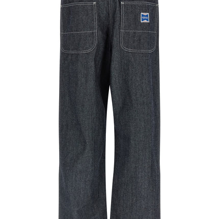 Gramicci Blue Cotton Straight-Leg Jeans