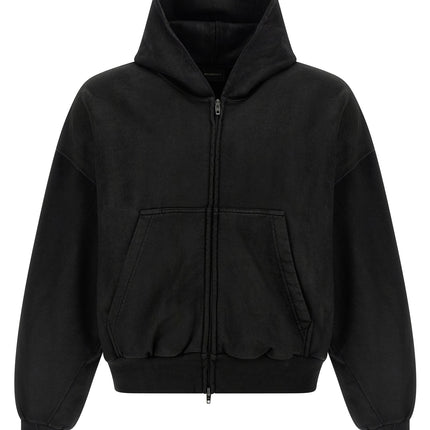 Balenciaga Black Cotton Sweatshirt