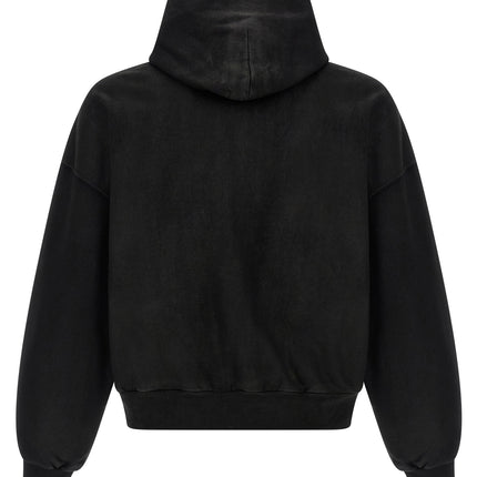 Balenciaga Black Cotton Sweatshirt