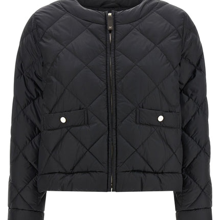 Max Mara Black Polyamide Full-Length Jacket