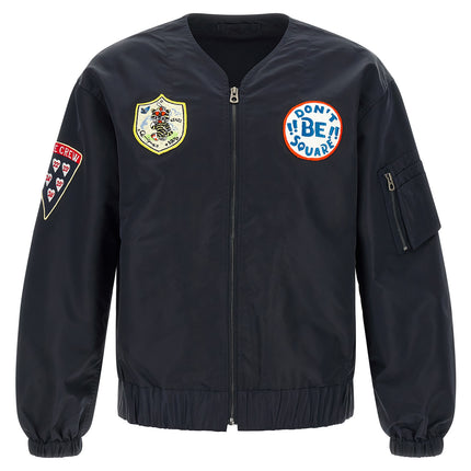 Kenzo Blue Nylon Bomber