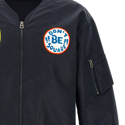 Kenzo Blue Nylon Bomber