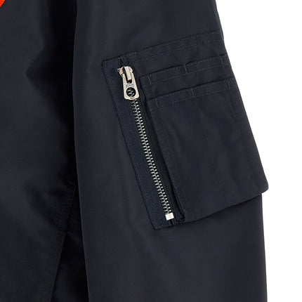 Kenzo Blue Nylon Bomber