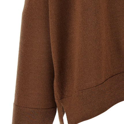 BE YOU Brown Cashmere Cardigan