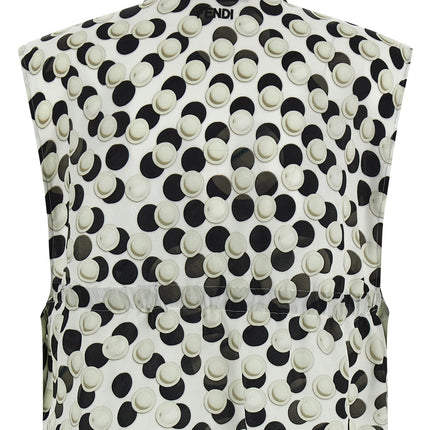 Fendi Multicolor Silk Pattern Shirt