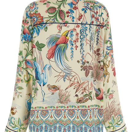 Etro Multicolor Polyester Blouse