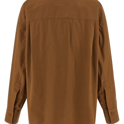 Armarium Brown Cotton Blouse