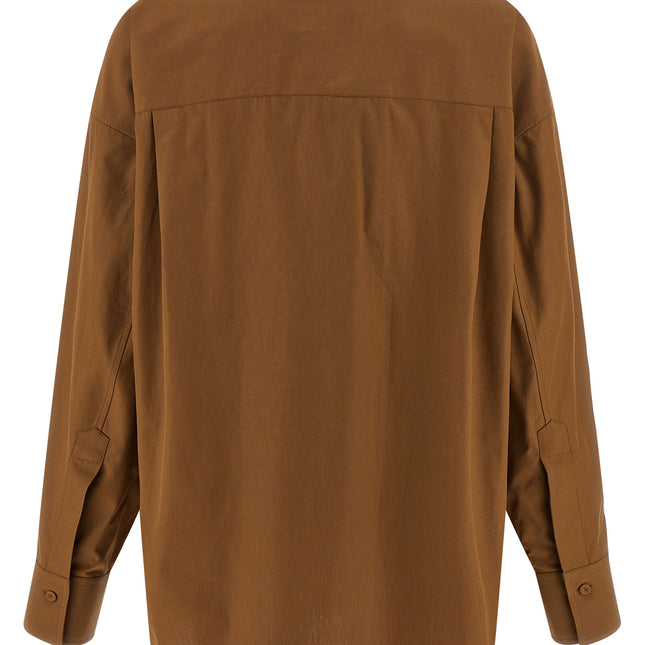 Armarium Brown Cotton Blouse