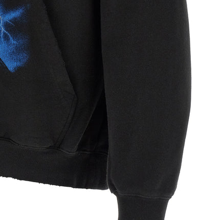 Balenciaga Black Cotton Sweatshirt
