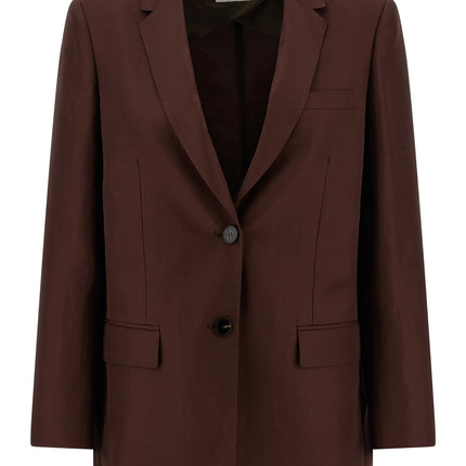 Alberto Biani Brown Viscose Blazer
